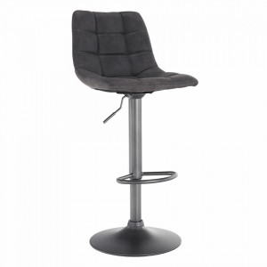 Scaun de bar, gri / negru - TP277833