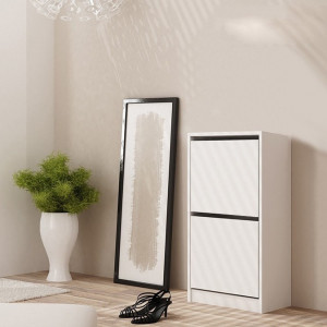 TEPANA104 - Pantofar 49 x 28 x 94 cm, Alb-Mat