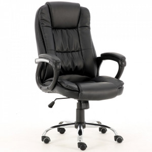 TESCN105 - Scaun birou 63 x 63 x 108-119 cm - Negru