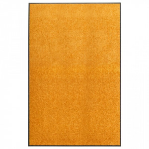Covoras de usa lavabil, portocaliu, 120 x 180 cm - V323456V