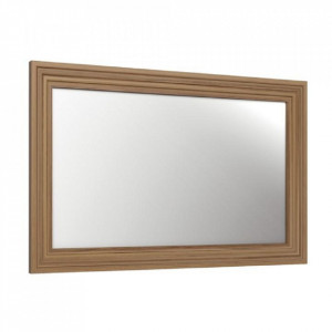Oglindă de perete, maro, 120x80 cm - TP87541