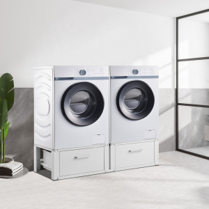 Suport dublu pentru masina spalat, fiecare cu cate 1 sertar - P79595241