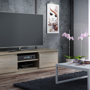 TECOTVS101 - Comoda TV 140 x 40 x 36 cm, Sonoma