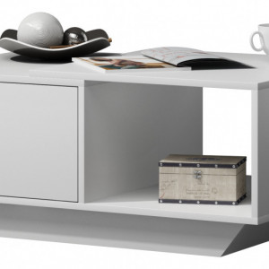 TEMCA117 - Masuta cafea, 90 x 60 x 42 cm, Alb, PAL