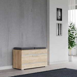 TEBAS103 - Bancuta, pantofar 85 x 35 x 45 cm, Sonoma