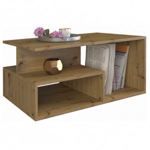TEMCAR106 - Masuta cafea 51 x 90 x 43 cm - Stejar Artisan