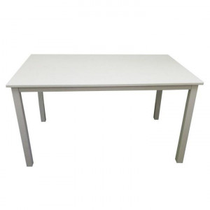 Masă dining, alb, 135x80 cm - TP203068