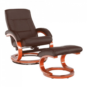 Scaun relaxant reglabil, maro - TP11023098