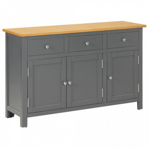 Servanta, 110 x 33,5 x 70 cm, lemn masiv de stejar - V288636V