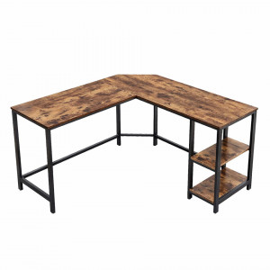 SOBII5 - Birou, Masa DE scris stil Industrial, 138 x 138 x 76 cm
