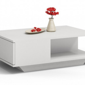 TEMCA106 - Masuta cafea 60 x 90 x 42 cm - Alb-Mat
