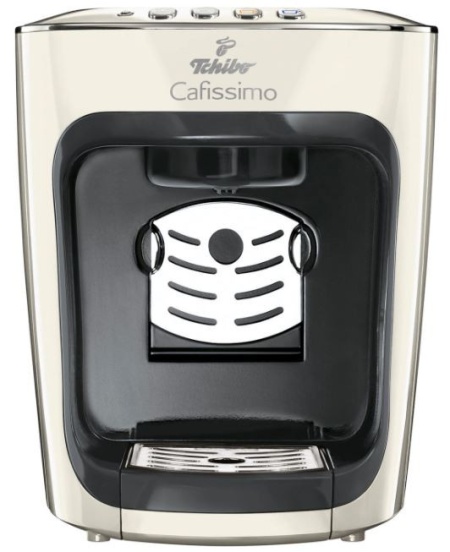 Espressor Tchibo Cafissimo mini Classy White, 4 bauturi, ceai, espresso, filtru, cafea crema,15 bar, 1500 W