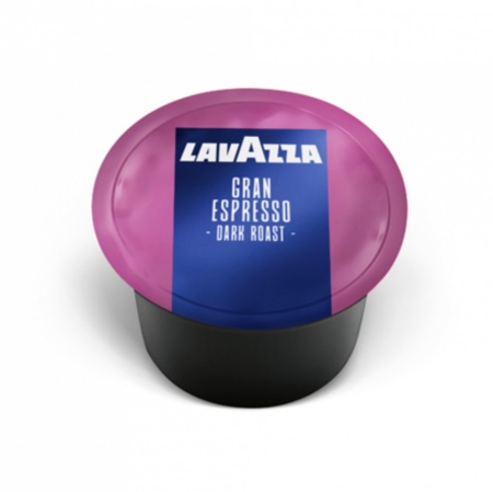 Cafea capsule Lavazza, Blue Gran Espresso Inteso, 100 capsule, amestec, gust de lichior de ciocolata, corp plin