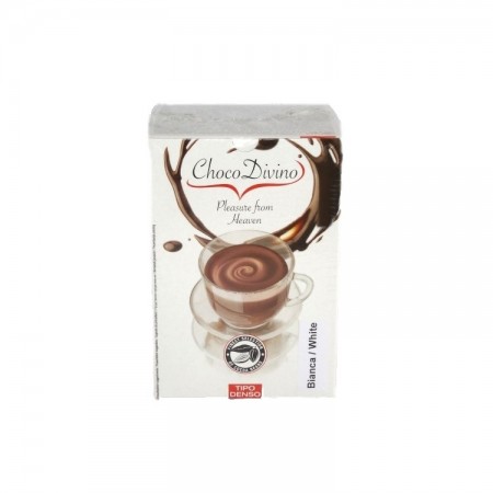Ciocolata calda ChocoDivino Alba Bianca, 12 plicuri, 360 grame