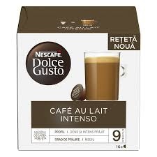 NESCAFÉ DOLCE GUSTO Cafe au Lait INTENSO, 16 Capsule, 160gr