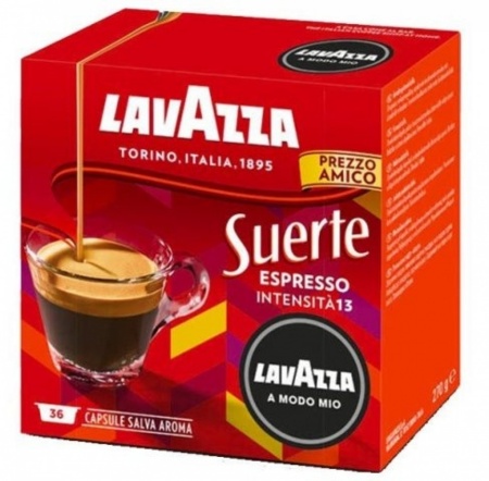 Capsule cafea A modo Mio Suerte 36 capsule, 270 grame