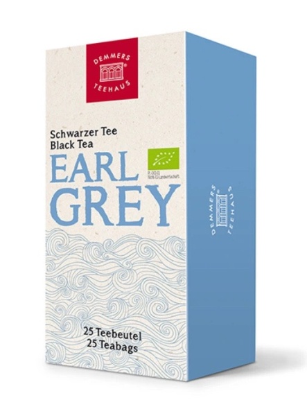 Ceai Demmers Quick-T Bio Organic Earl Grey, 25 plicuri, 43,75 grame