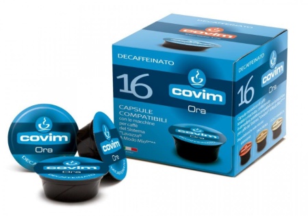 COVIM ORA Capsule Cafea DECAF SUAVE, set - 16buc