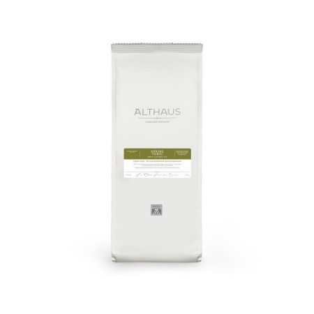 Althaus Loose Tea Spring Tonic: ceai verde aromat, ceai vrac, punga 250g
