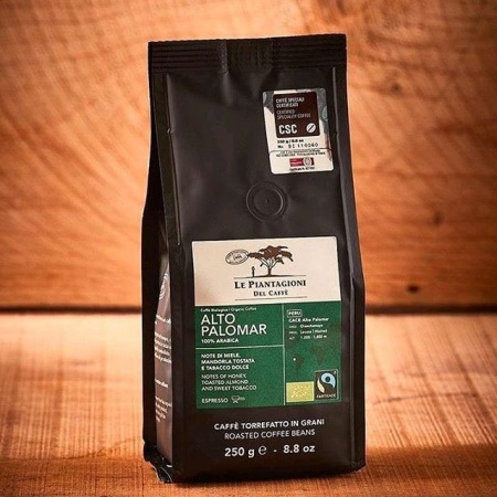 ALTO PALOMAR Cafea Boabe, Fair Trade & Organic, 100% Arabica, origine Perù, pungă 250g