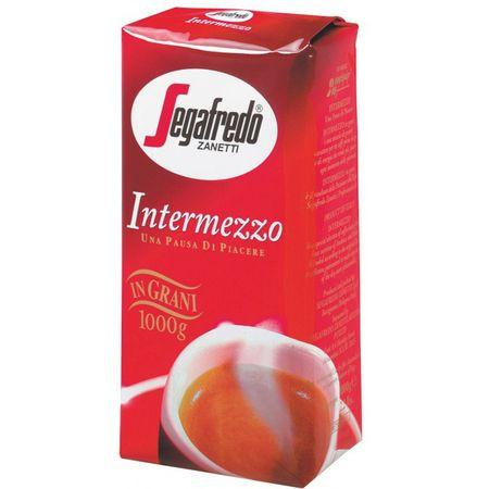 Cafea Boabe Segafredo Intermezzo, 1 kg, cafea amestec, gust intens, note de migdale