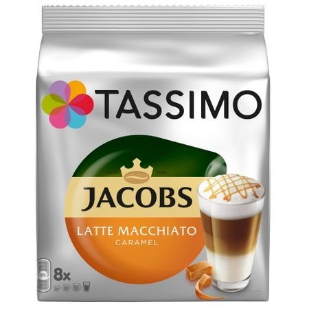 Capsule cafea Tassimo Caramel Macchiato, 8 capsule, 268 grame