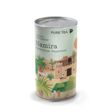 Pure Tea Bio Loose Namira Peppermint - infuzie de plante, menta, la cutie, 25gr