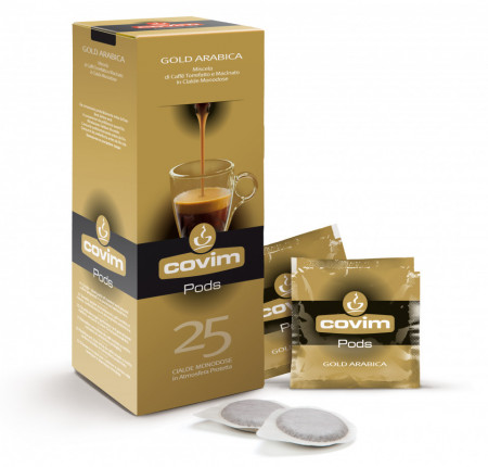 COVIM Gold Arabica Cafea Doza, 7g/doza, set – 25 buc