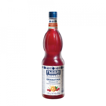 Fabbri MIXYBAR GRENADINE - Cocktailuri, Granite, Smoothie-uri, Milkshake, Sorbete, Sticla din plastic, 1 litru