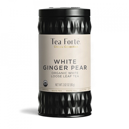White Ginger Pear - ceai alb organic cu ghimbir, vanilie si pere