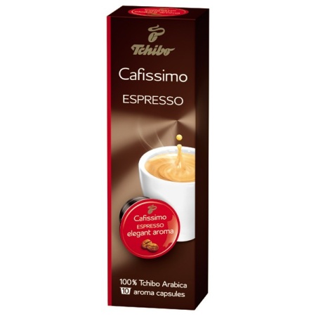 Capsule Cafea Tchibo Cafissimo Espresso Elegant Aroma, 10 capsule, 80 g