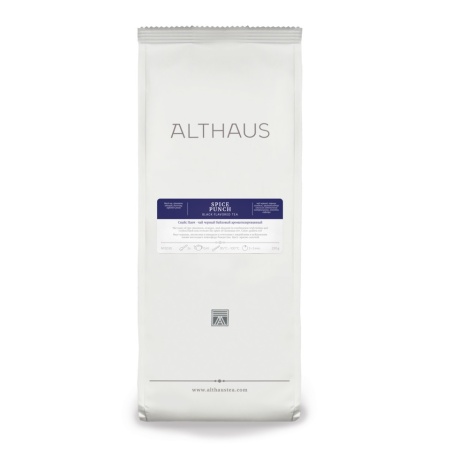 Althaus Loose Tea Spice Punch: ceai negru aromat, ceai vrac, punga 250g