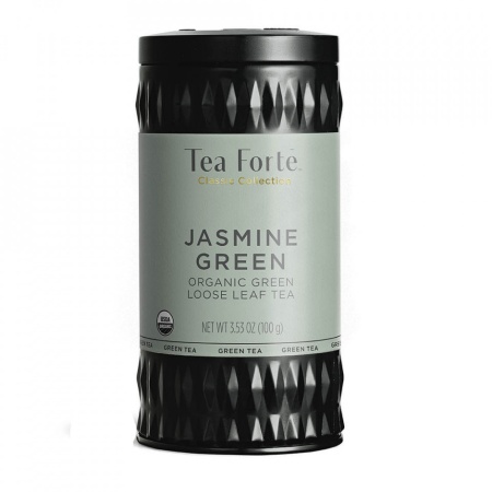 Jasmine Green - Ceai verde organic cu flori de iasomie