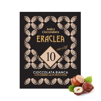 Ciocolata calda Eraclea Antica Cioccolateria Alba cu Alune, 15 plicuri, 480 grame