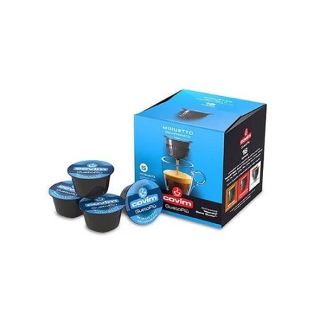 COVIM GUSTO Capsule Cafea PIU MINUETTO tip Dolce Gusto, set - 16