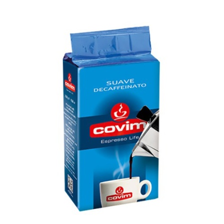 Covim Suave Cafea Macinata Decaf, Fara Cofeina, pachet 250gr