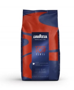 Cafea boabe Lavazza, Top Class, pungă 1Kg, blend, arabica, robusta, aroma de ciocolata si scortisoara