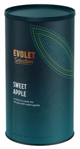 Ceai EVOLET Selection infuzie TUB - Sweet Apple, 250g ceai in tub din carton