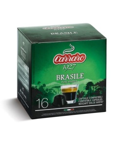 CARRARO Brasile Capsule Cafea Single Origin, tip Dolce Gusto, set – 16buc