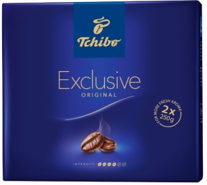 PACHET PROMOTIONAL! Cafea Macinata Tchibo Exclusive, Duo Pack 2X250g