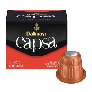 Capsule cafea Dallmayr Capsa Espresso Ethiopia, 10 capsule, 56 grame, compatibile Nespresso