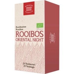 Ceai Demmers Quick-T Organic Rooibos Oriental Night, 25 plicuri, 50 grame