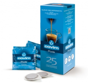 COVIM Decaf Suave Cafea Doza, Fara Cofeina, 7g/doza, set – 25 buc