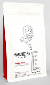 GUIDO Cafea Proaspăt Prăjită RWANDA GITESI, 250g, Note de Ciocolată și Smochine Uscate, Corp Mediu și Cremos, Espresso, Moka pot si Ibric