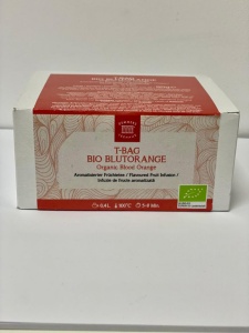 Ceai Demmers T-Bag Bio Blood Orange, 15 plicuri, 90 grame