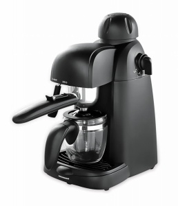 Espressor Heinner HEM-150BK, espresso si capuccino, 3.5 bar, 4 cesti, 800W, Negru