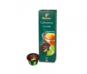 Capsule Ceai Tchibo Tea Pure Black, Ceai Negru, 10 capsule, 20g