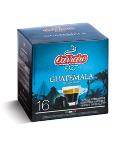 CARRARO Guatemala Capsule Cafea Single Origin, tip Dolce Gusto, set – 16buc