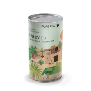 Pure Tea Bio Loose Namira Peppermint - infuzie de plante, menta, la cutie, 25gr