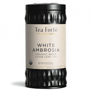 White Ambrosia - ceai alb cu bucati de cocos si sofranel